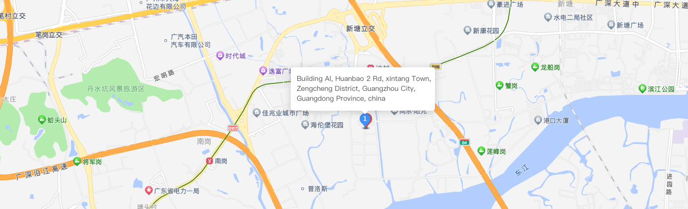 所在地の地図
